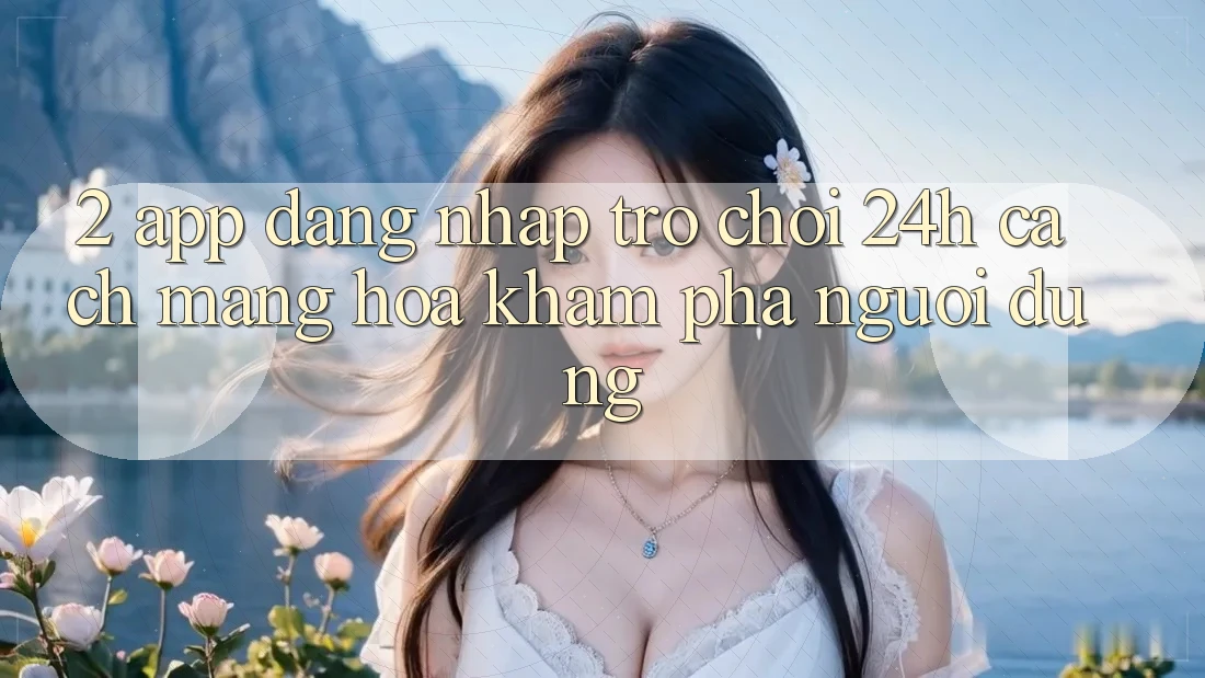 2. App Đăng nhập Trò chơi 24h: Cách Mạng Hóa Khám phá Người Dùng