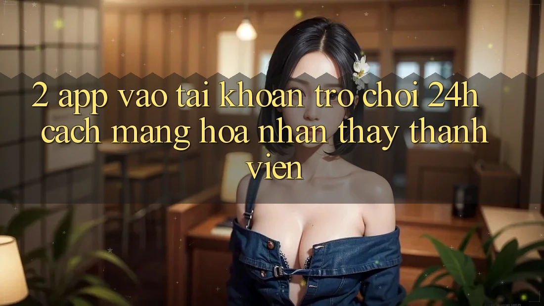 2. App Vào tài khoản Trò chơi 24h: Cách Mạng Hóa Nhận thấy Thành viên