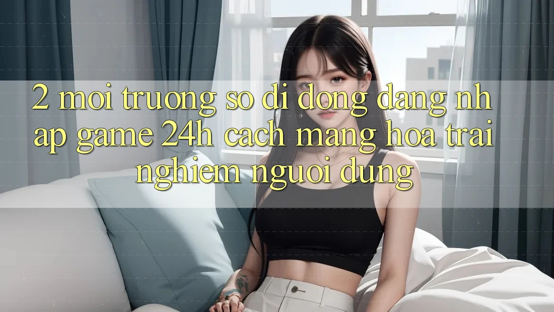 2. Môi trường số di động Đăng Nhập Game 24h: Cách Mạng Hóa Trải Nghiệm Người Dùng