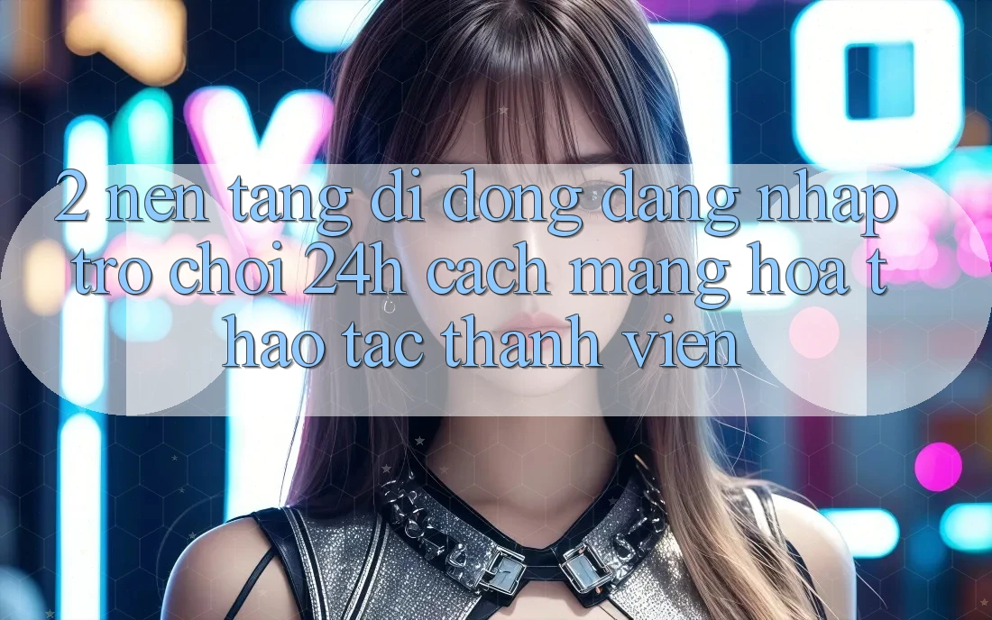 2. Nền tảng di động Đăng Nhập Trò chơi 24h: Cách Mạng Hóa Thao tác Thành viên