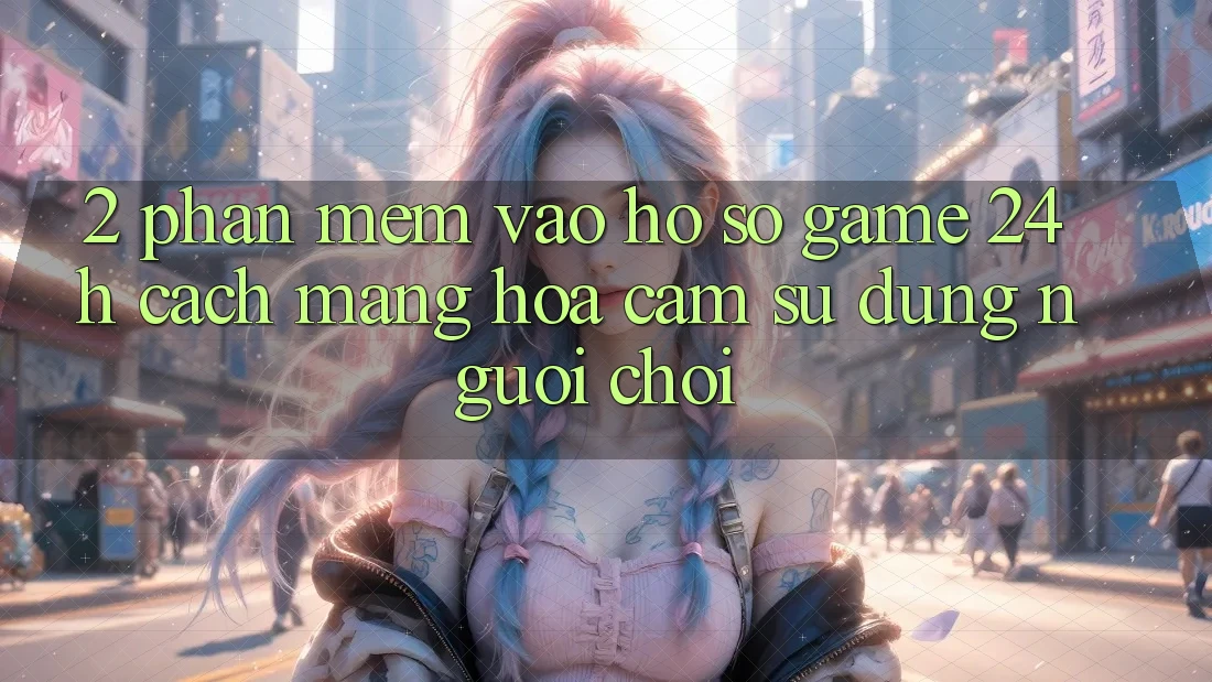 2. Phần mềm Vào hồ sơ Game 24h: Cách Mạng Hóa Cảm sử dụng Người chơi 2. Phần mềm Vào hồ sơ Game 24h: Cách Mạng Hóa Cảm sử dụng Người chơi