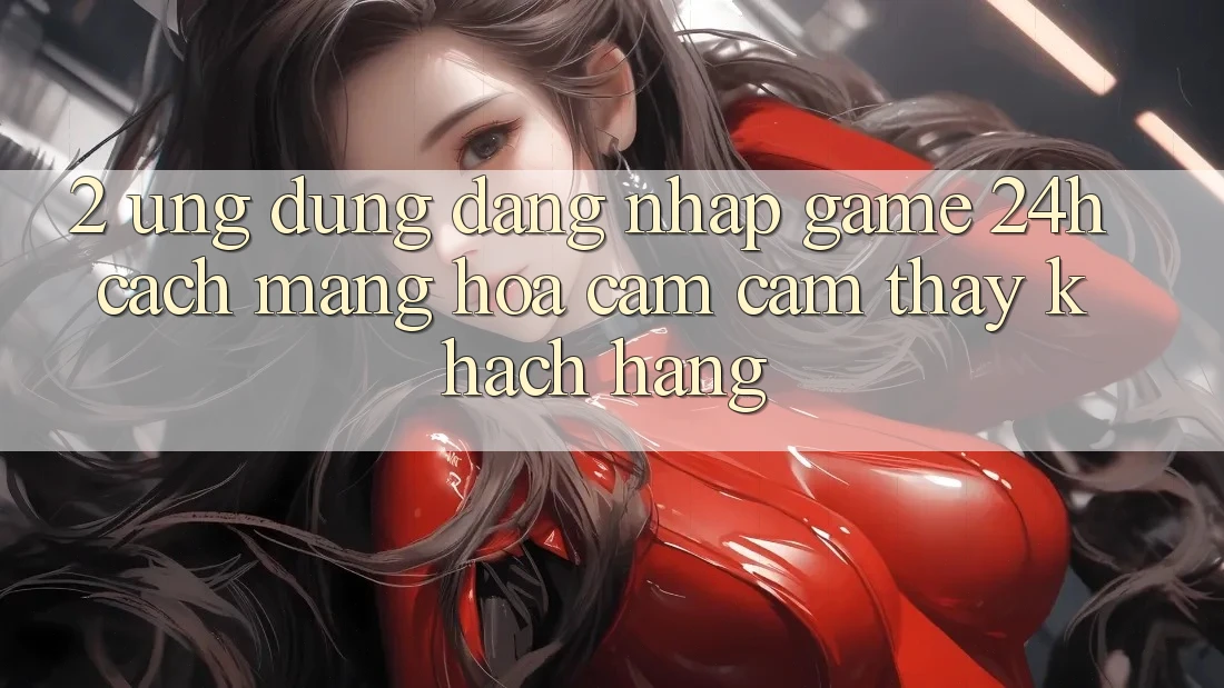 2. Ứng Dụng Đăng Nhập Game 24h: Cách Mạng Hóa Cảm cảm thấy Khách hàng 2. Ứng Dụng Đăng Nhập Game 24h: Cách Mạng Hóa Cảm cảm thấy Khách hàng