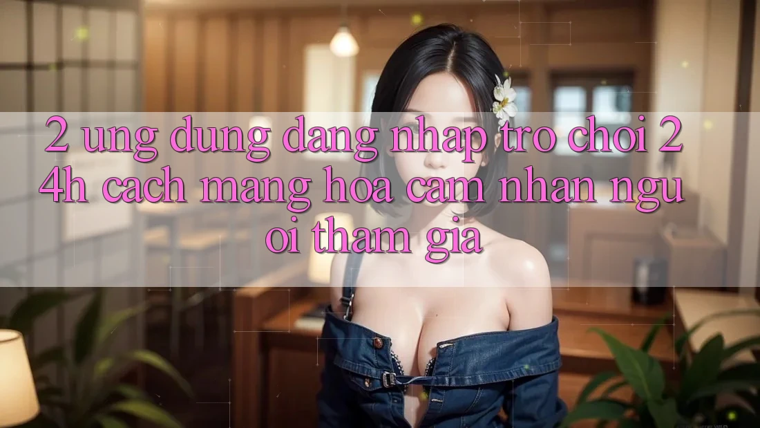 2. Ứng Dụng Đăng Nhập Trò chơi 24h: Cách Mạng Hóa Cảm nhận Người tham gia