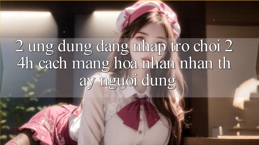 2. Ứng Dụng Đăng Nhập Trò chơi 24h: Cách Mạng Hóa Nhận nhận thấy Người dùng 2. Ứng Dụng Đăng Nhập Trò chơi 24h: Cách Mạng Hóa Nhận nhận thấy Người dùng