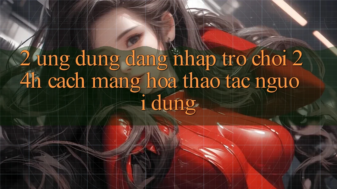 2. Ứng Dụng Đăng Nhập Trò chơi 24h: Cách Mạng Hóa Thao tác Người Dùng 2. Ứng Dụng Đăng Nhập Trò chơi 24h: Cách Mạng Hóa Thao tác Người Dùng