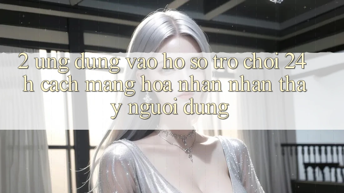 2. Ứng Dụng Vào hồ sơ Trò chơi 24h: Cách Mạng Hóa Nhận nhận thấy Người Dùng 2. Ứng Dụng Vào hồ sơ Trò chơi 24h: Cách Mạng Hóa Nhận nhận thấy Người Dùng