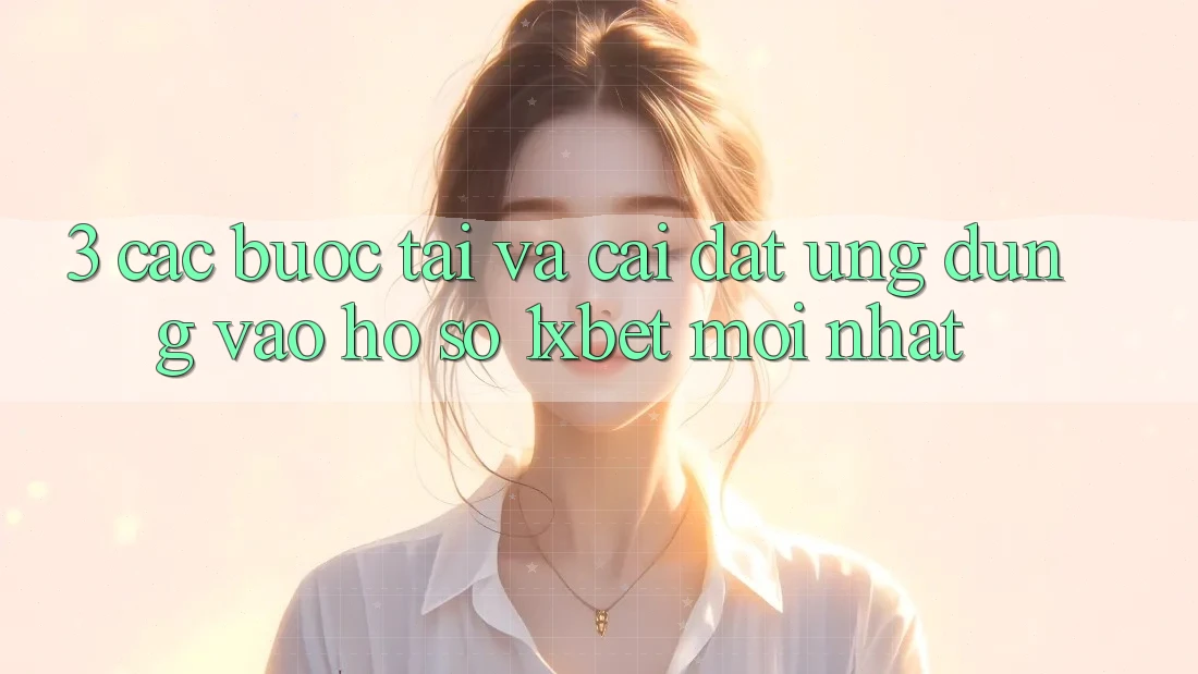 3. Các bước Tải Và Cài Đặt Ứng Dụng Vào hồ sơ 1xbet Mới Nhất