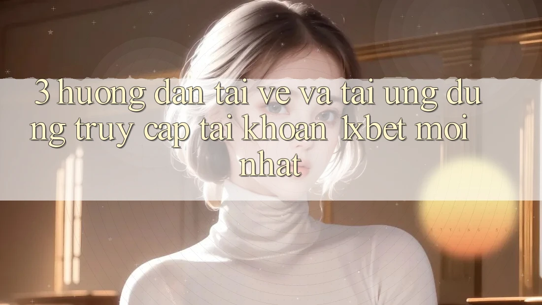 3. Hướng Dẫn Tải về Và Tải Ứng Dụng Truy cập tài khoản 1xbet Mới Nhất