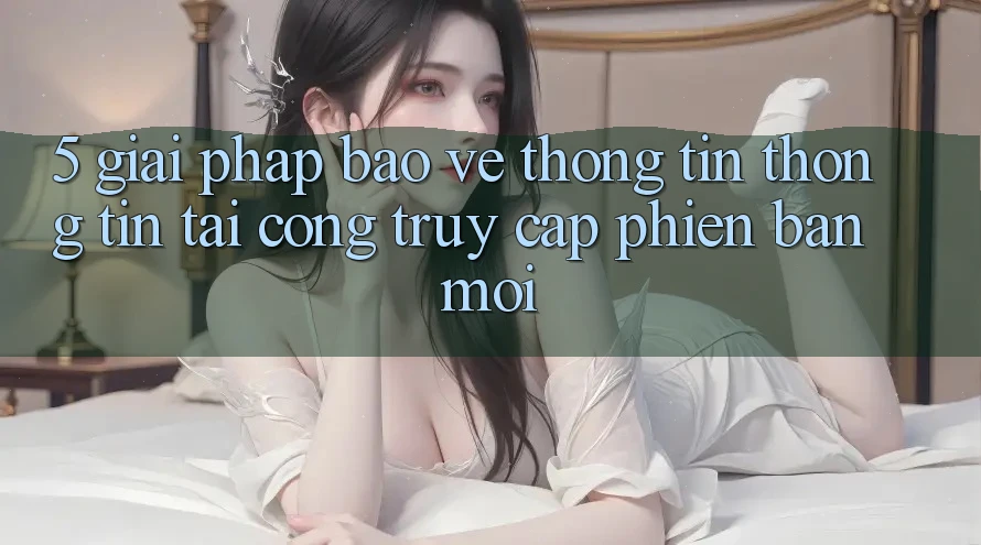 5. Giải Pháp Bảo vệ thông tin Thông Tin Tại Cổng Truy Cập Phiên bản mới