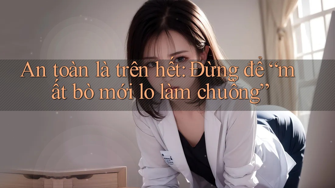 An toàn là trên hết: Đừng để “mất bò mới lo làm chuồng”