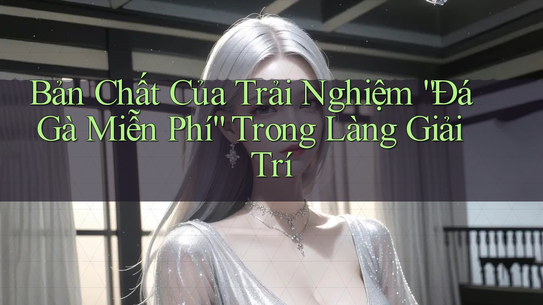 Bản Chất Của Trải Nghiệm “Đá Gà Miễn Phí” Trong Làng Giải Trí Bản Chất Của Trải Nghiệm “Đá Gà Miễn Phí” Trong Làng Giải Trí