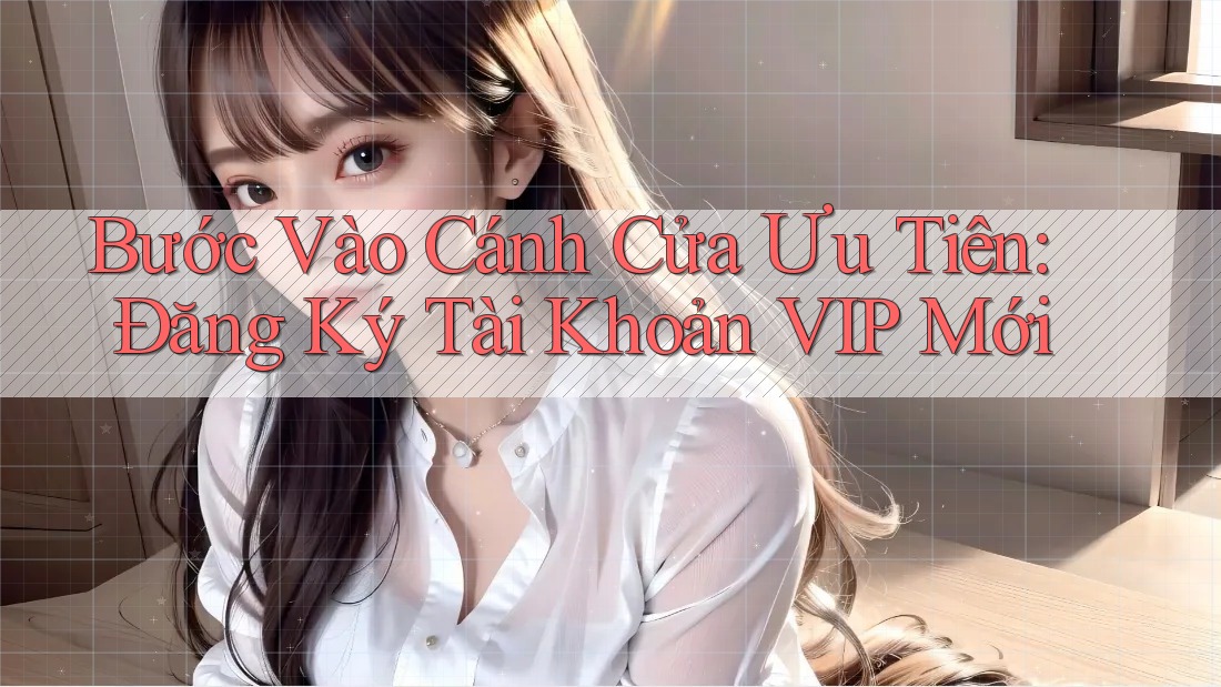 Bước Vào Cánh Cửa Ưu Tiên: Đăng Ký Tài Khoản VIP Mới