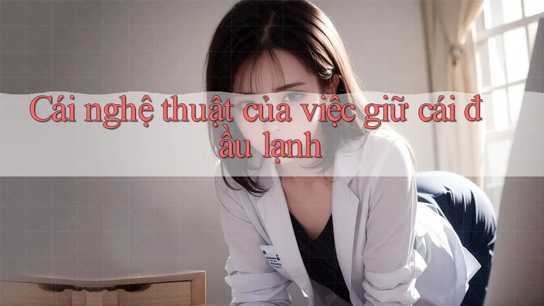 Cái nghệ thuật của việc giữ cái đầu lạnh Cái nghệ thuật của việc giữ cái đầu lạnh