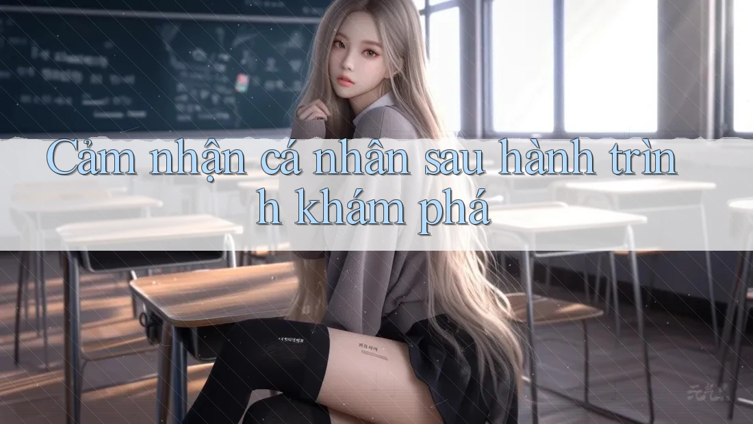 Cảm nhận cá nhân sau hành trình khám phá Cảm nhận cá nhân sau hành trình khám phá
