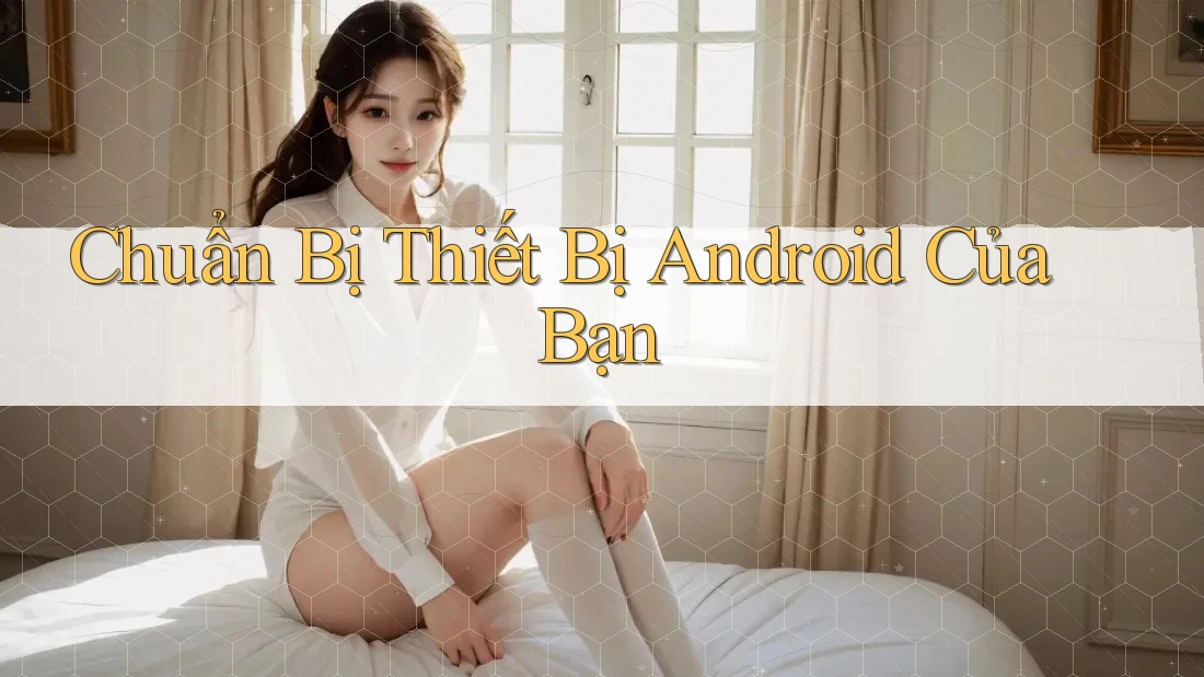 Chuẩn Bị Thiết Bị Android Của Bạn Chuẩn Bị Thiết Bị Android Của Bạn