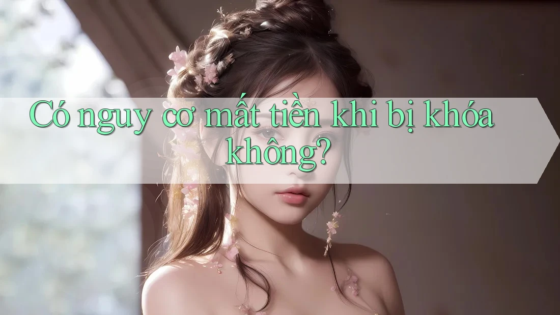 Có nguy cơ mất tiền khi bị khóa không?