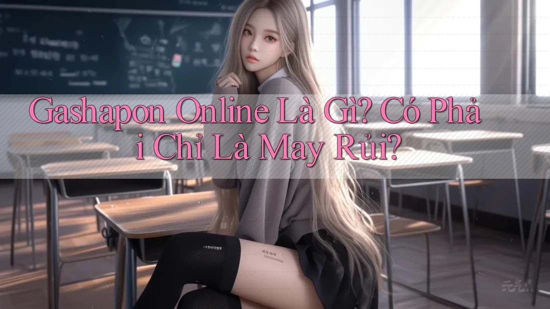 Gashapon Online Là Gì? Có Phải Chỉ Là May Rủi?