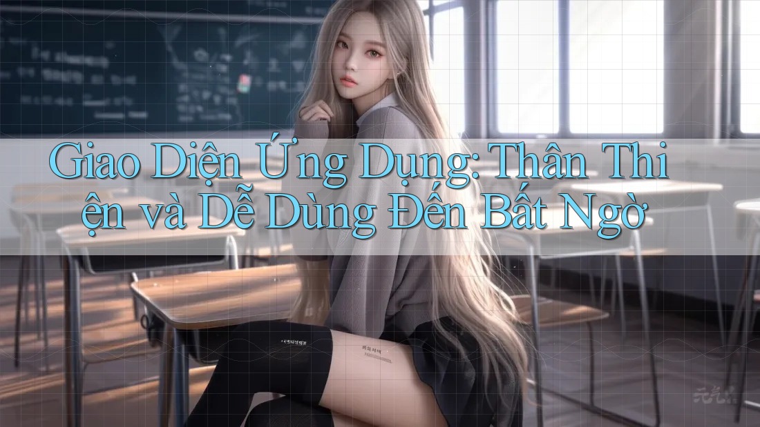Giao Diện Ứng Dụng: Thân Thiện và Dễ Dùng Đến Bất Ngờ
