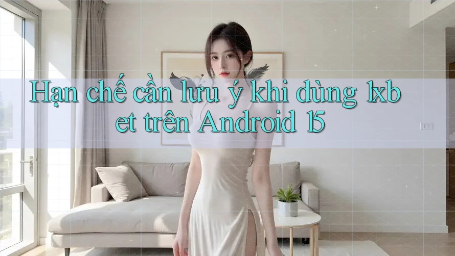 Hạn chế cần lưu ý khi dùng 1xbet trên Android 15 Hạn chế cần lưu ý khi dùng 1xbet trên Android 15