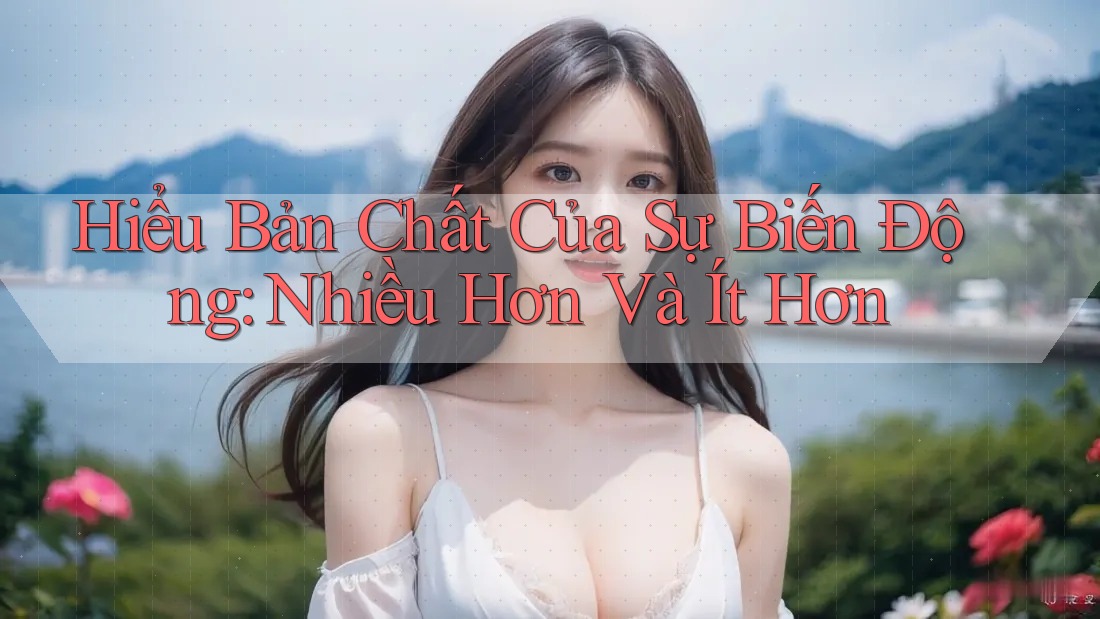 Hiểu Bản Chất Của Sự Biến Động: Nhiều Hơn Và Ít Hơn Hiểu Bản Chất Của Sự Biến Động: Nhiều Hơn Và Ít Hơn