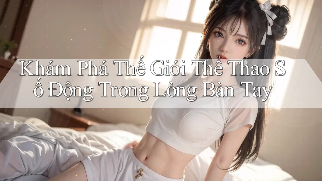 Khám Phá Thế Giới Thể Thao Số Động Trong Lòng Bàn Tay