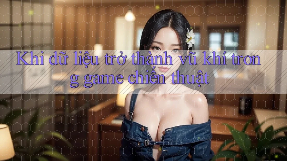 Khi dữ liệu trở thành vũ khí trong game chiến thuật Khi dữ liệu trở thành vũ khí trong game chiến thuật