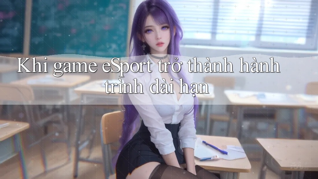 Khi game eSport trở thành hành trình dài hạn