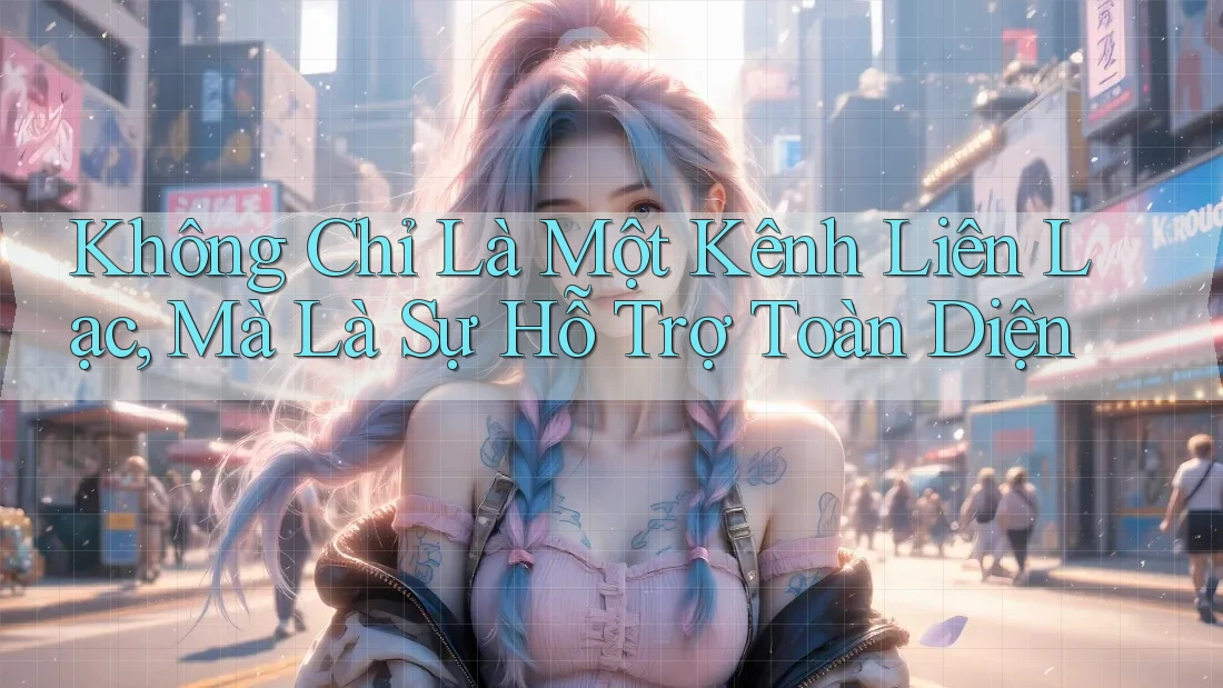 Không Chỉ Là Một Kênh Liên Lạc, Mà Là Sự Hỗ Trợ Toàn Diện Không Chỉ Là Một Kênh Liên Lạc, Mà Là Sự Hỗ Trợ Toàn Diện