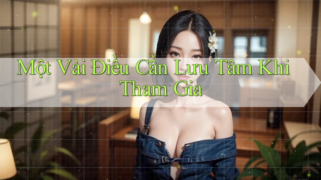 Một Vài Điều Cần Lưu Tâm Khi Tham Gia