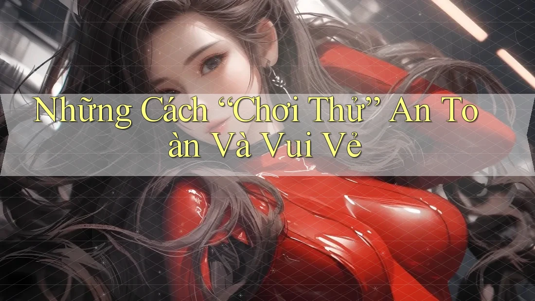 Những Cách “Chơi Thử” An Toàn Và Vui Vẻ Những Cách “Chơi Thử” An Toàn Và Vui Vẻ
