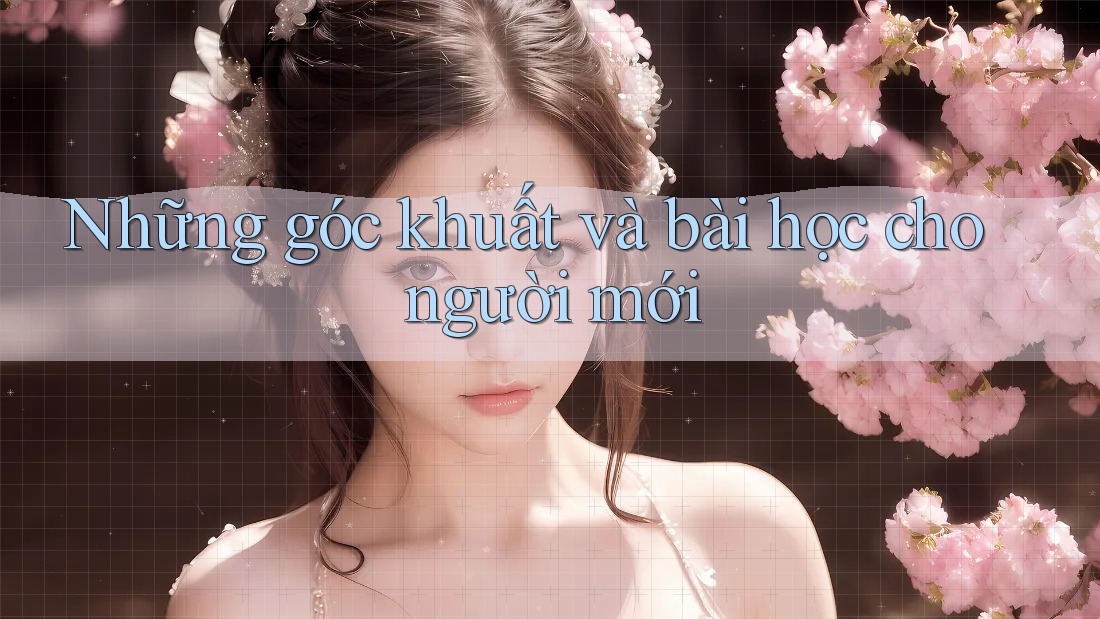 Những góc khuất và bài học cho người mới
