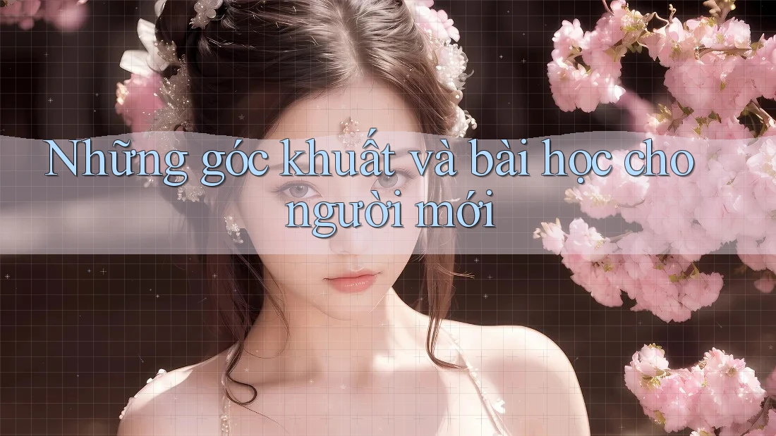 Những góc khuất và bài học cho người mới Những góc khuất và bài học cho người mới