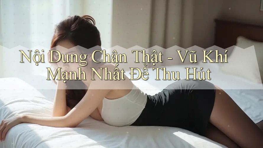 Nội Dung Chân Thật - Vũ Khí Mạnh Nhất Để Thu Hút