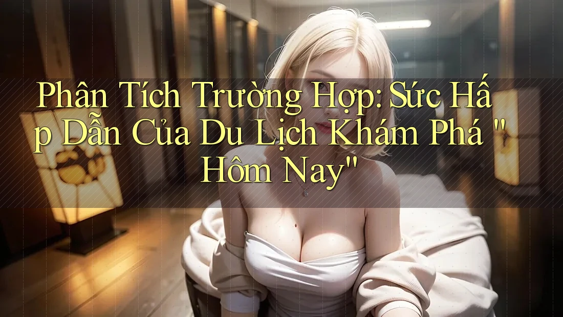 Phân Tích Trường Hợp: Sức Hấp Dẫn Của Du Lịch Khám Phá “Hôm Nay” Phân Tích Trường Hợp: Sức Hấp Dẫn Của Du Lịch Khám Phá “Hôm Nay”