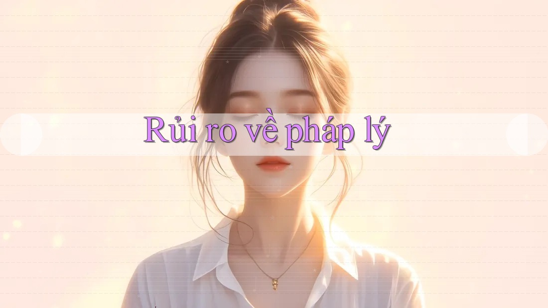 Rủi ro về pháp lý Rủi ro về pháp lý
