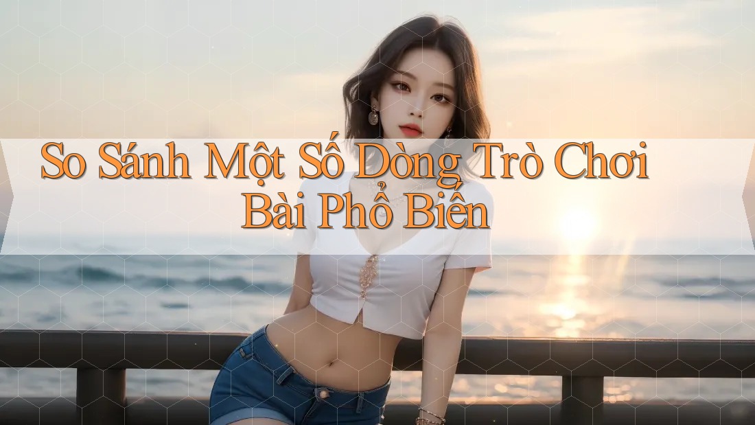 So Sánh Một Số Dòng Trò Chơi Bài Phổ Biến So Sánh Một Số Dòng Trò Chơi Bài Phổ Biến
