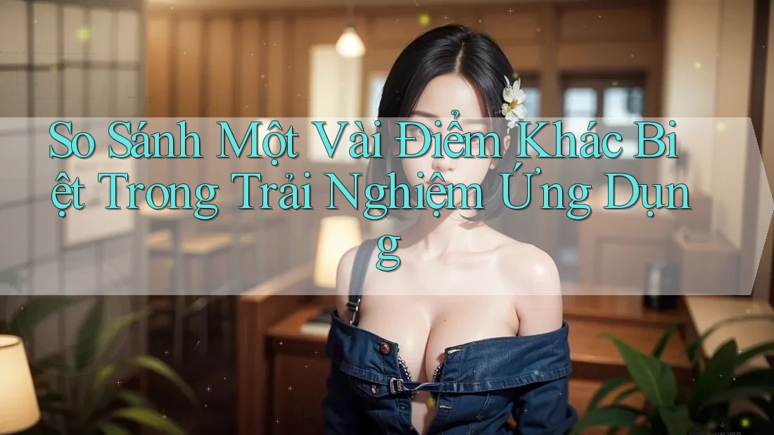 So Sánh Một Vài Điểm Khác Biệt Trong Trải Nghiệm Ứng Dụng So Sánh Một Vài Điểm Khác Biệt Trong Trải Nghiệm Ứng Dụng