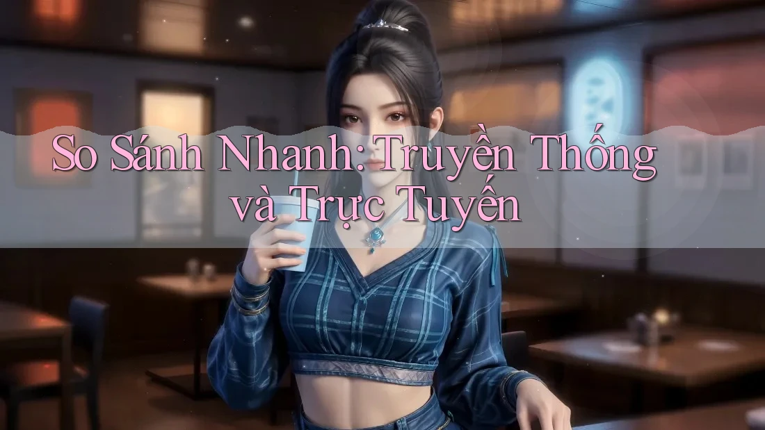 So Sánh Nhanh: Truyền Thống và Trực Tuyến