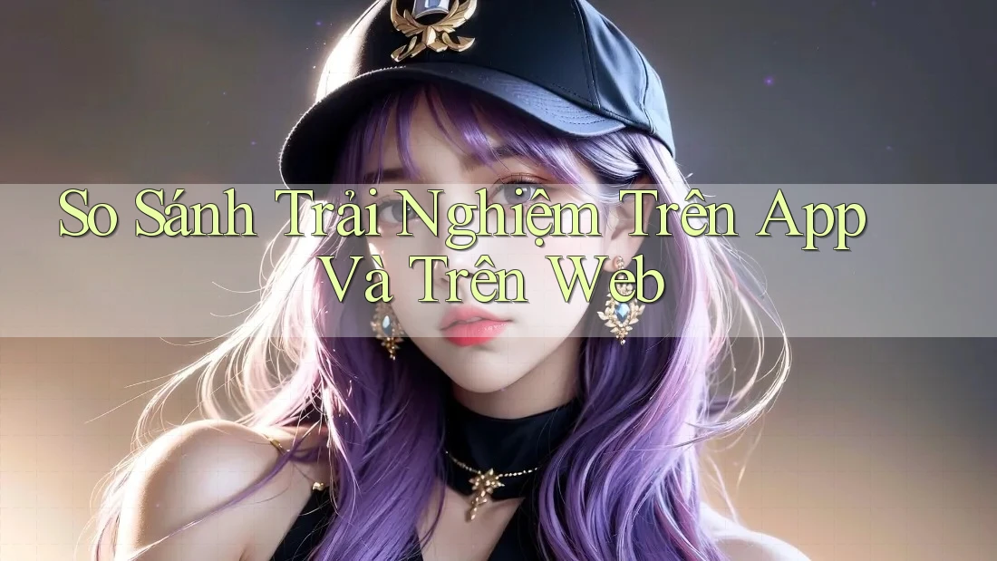 So Sánh Trải Nghiệm Trên App Và Trên Web So Sánh Trải Nghiệm Trên App Và Trên Web