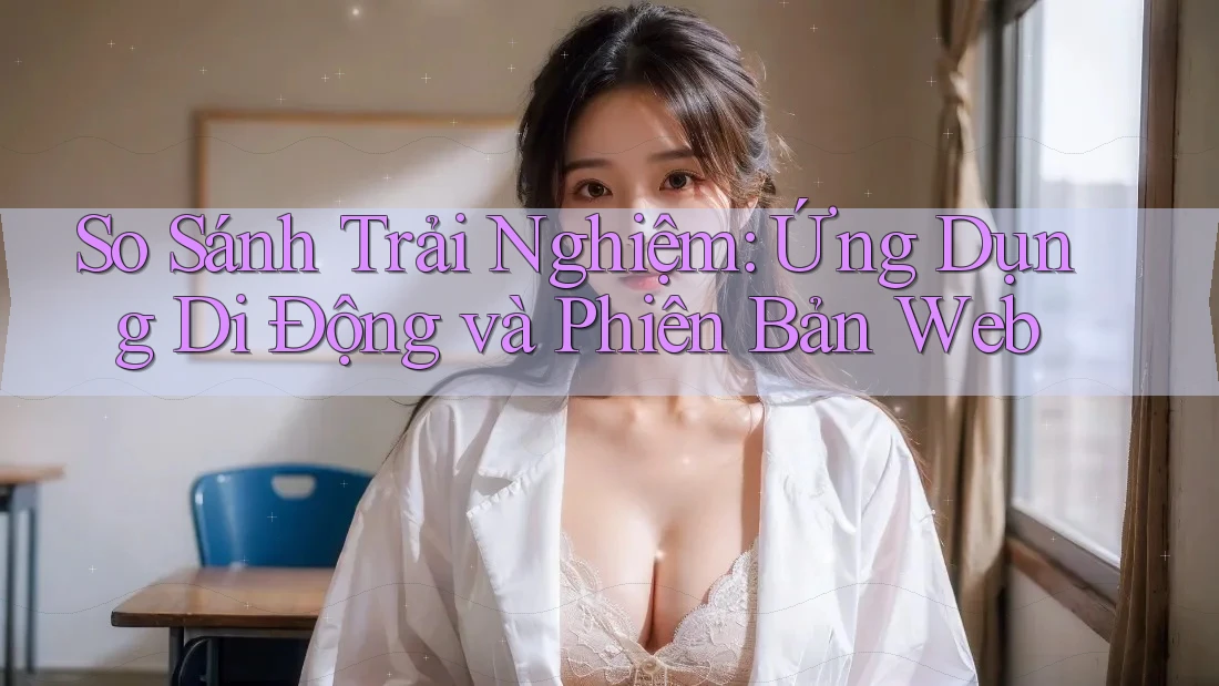 So Sánh Trải Nghiệm: Ứng Dụng Di Động và Phiên Bản Web