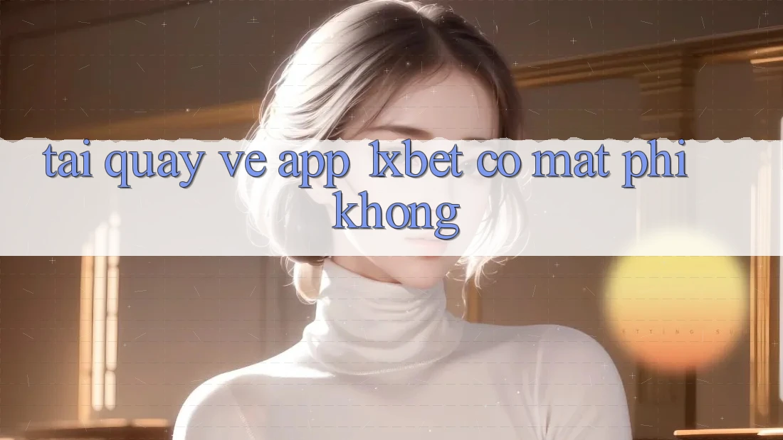 Tải quay về app 1xbet có mất phí không?