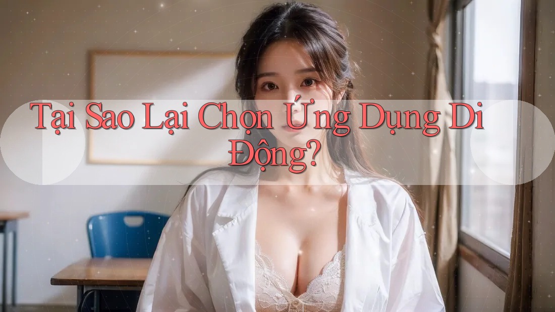 Tại Sao Lại Chọn Ứng Dụng Di Động?