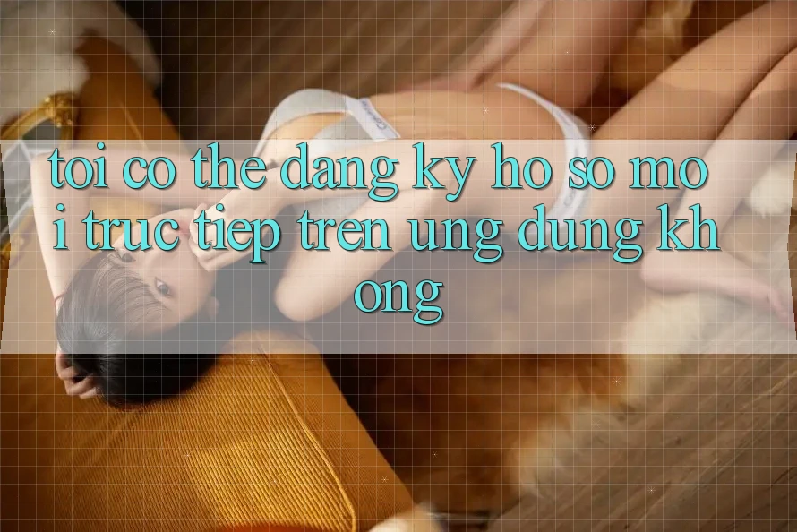 Tôi có thể đăng ký hồ sơ mới trực tiếp trên ứng dụng không?