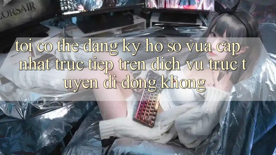 Tôi có thể đăng ký hồ sơ vừa cập nhật trực tiếp trên dịch vụ trực tuyến di động không?