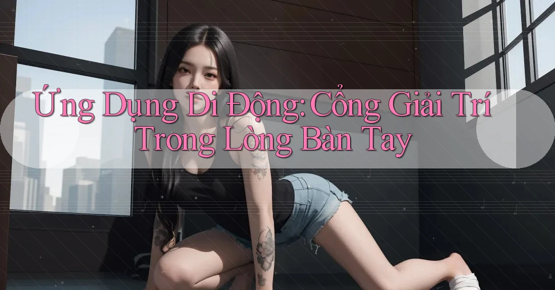 Ứng Dụng Di Động: Cổng Giải Trí Trong Lòng Bàn Tay