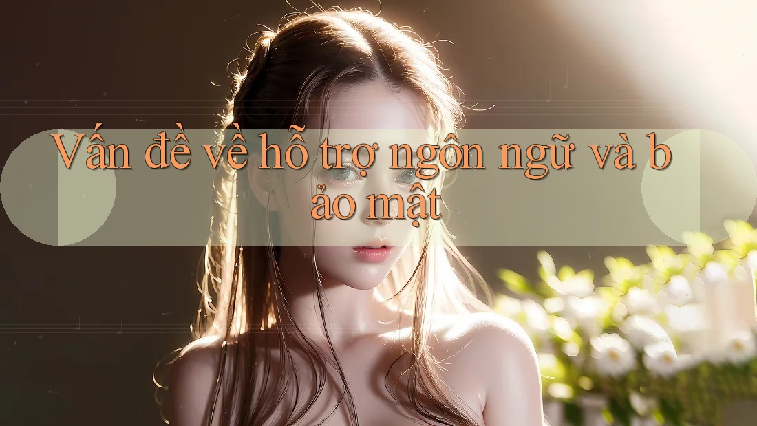 Vấn đề về hỗ trợ ngôn ngữ và bảo mật Vấn đề về hỗ trợ ngôn ngữ và bảo mật